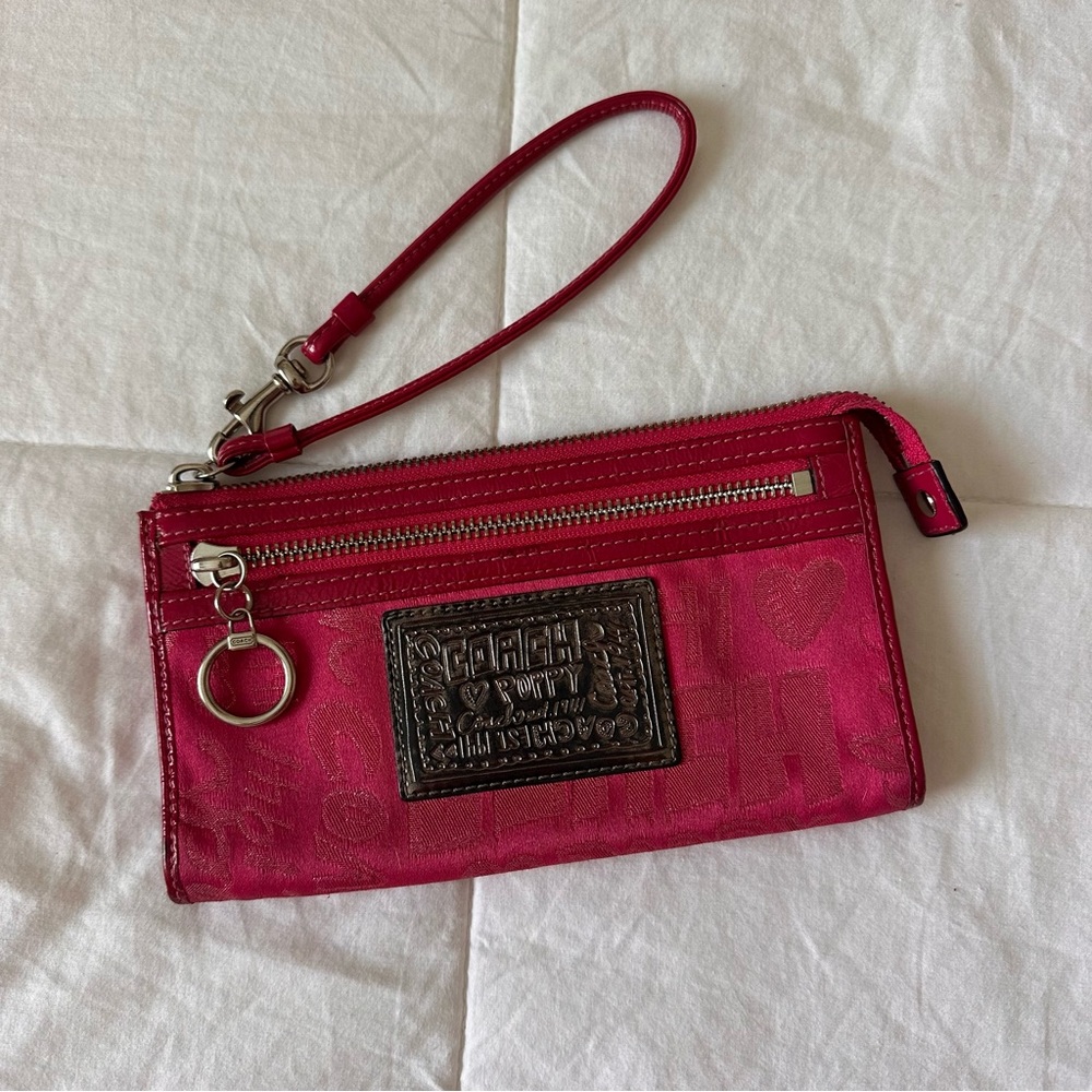 Vintage Coach Poppy Large Wallet